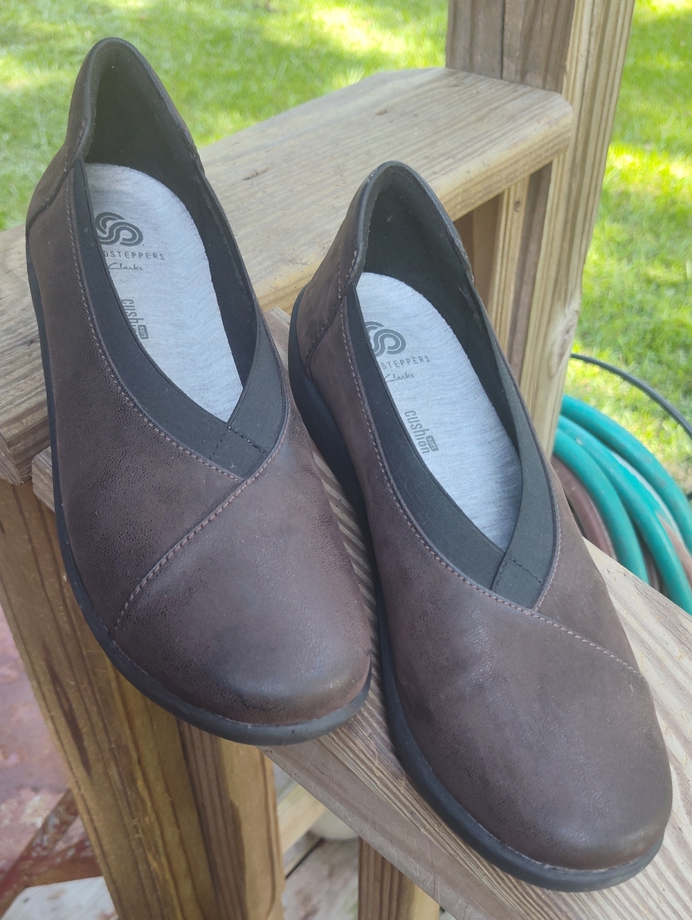 Dr. Scholl's Women's Brown Slip-On Loafers